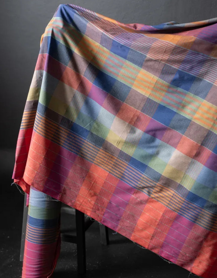 Evelyn Check Cotton Fabric