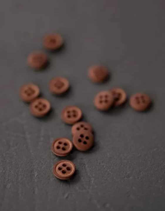 Cotton Button from Merchant & Mills, 11mm Rusty Orange