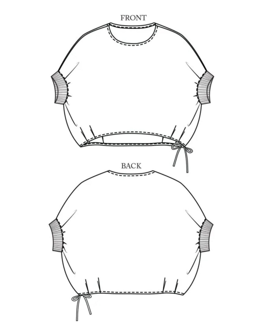 Cirrus Batwing Top Sewing Pattern, Merchant & Mills