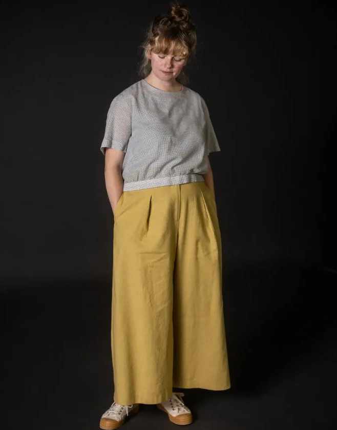 The Juno Culotte Trousers, Merchant and Mills Sewing Pattern