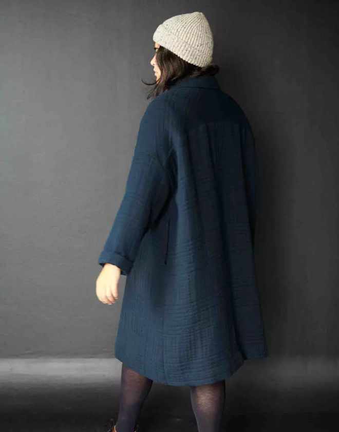 The Sanda Coat, Merchant and Mills Sewing Pattern