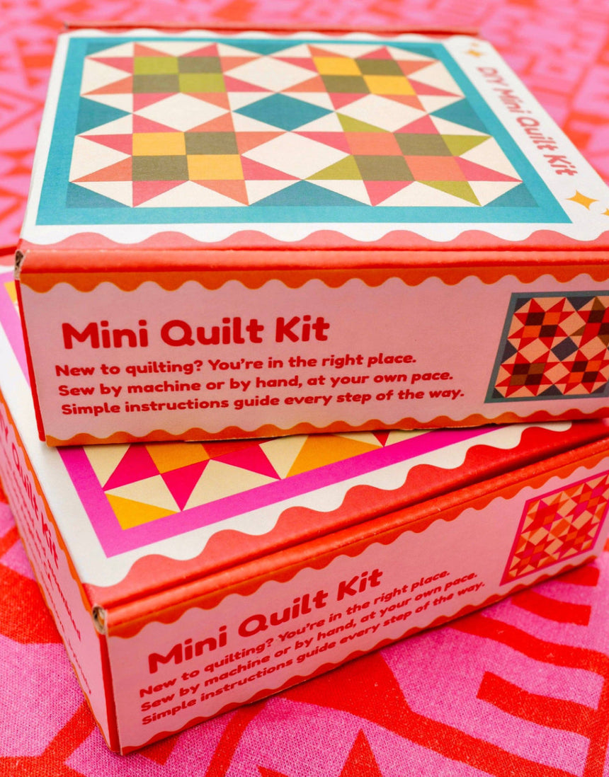 Hot Pink Mini Quilt Kit, With Love by Kristy