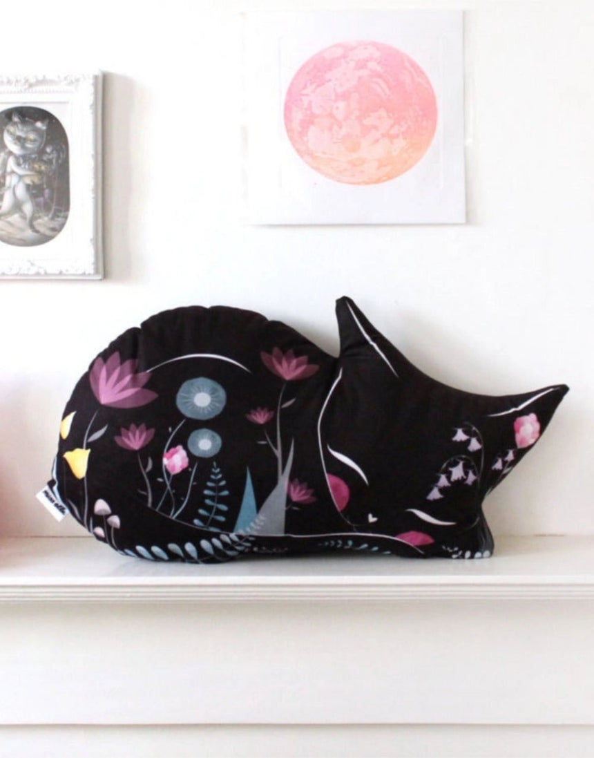 Cat Cushion Sewing Kit, Miss Ella