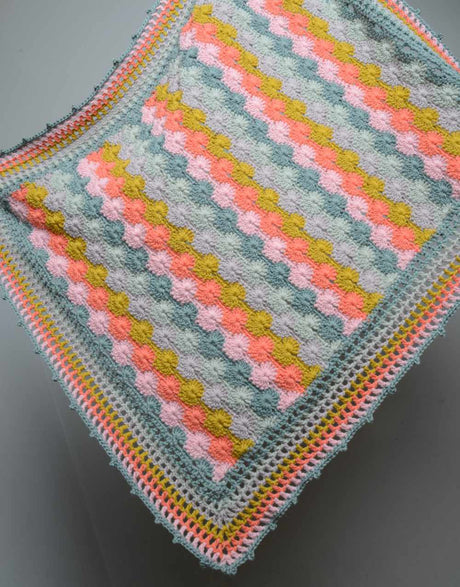 Setting Sun Baby Blanket Crochet Kit