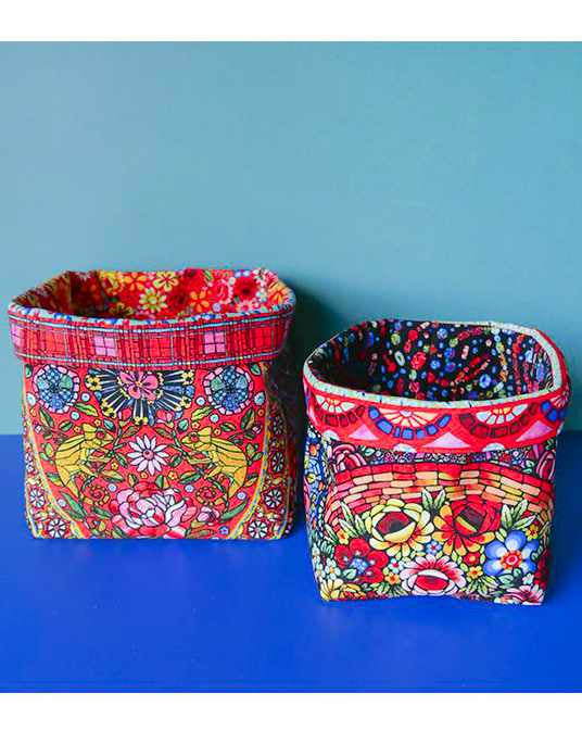 Murano Velvet Storage Baskets, Odile Bailloeul Sewing Kit