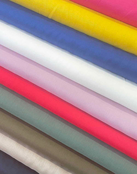 Not Specified Cotton Voile Organic Cotton Voile Fabric, Various Colours