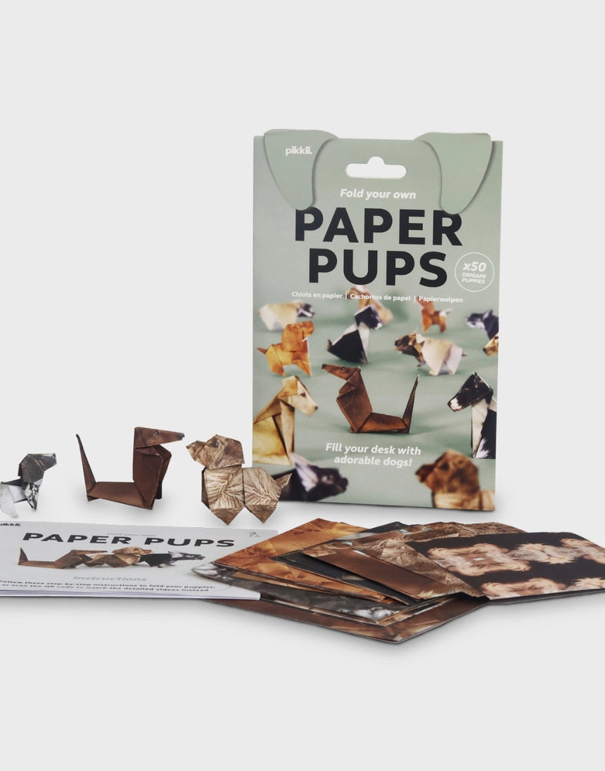 Fold you own Paper Pups, Pikkii