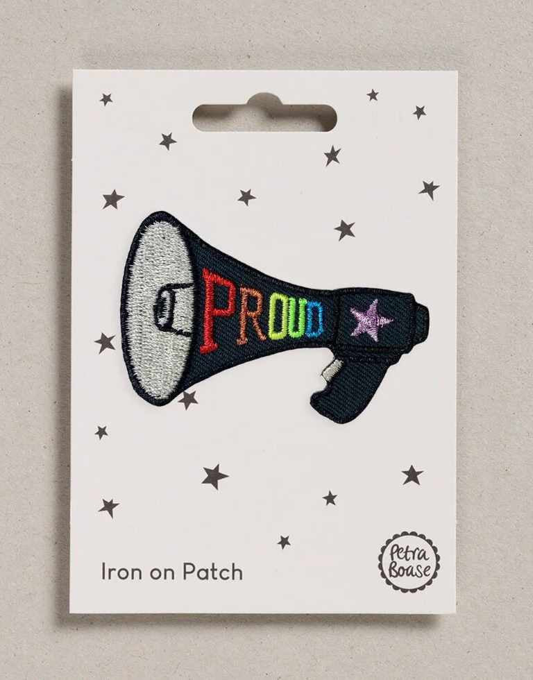 Proud Iron on Patch, Petra Boase