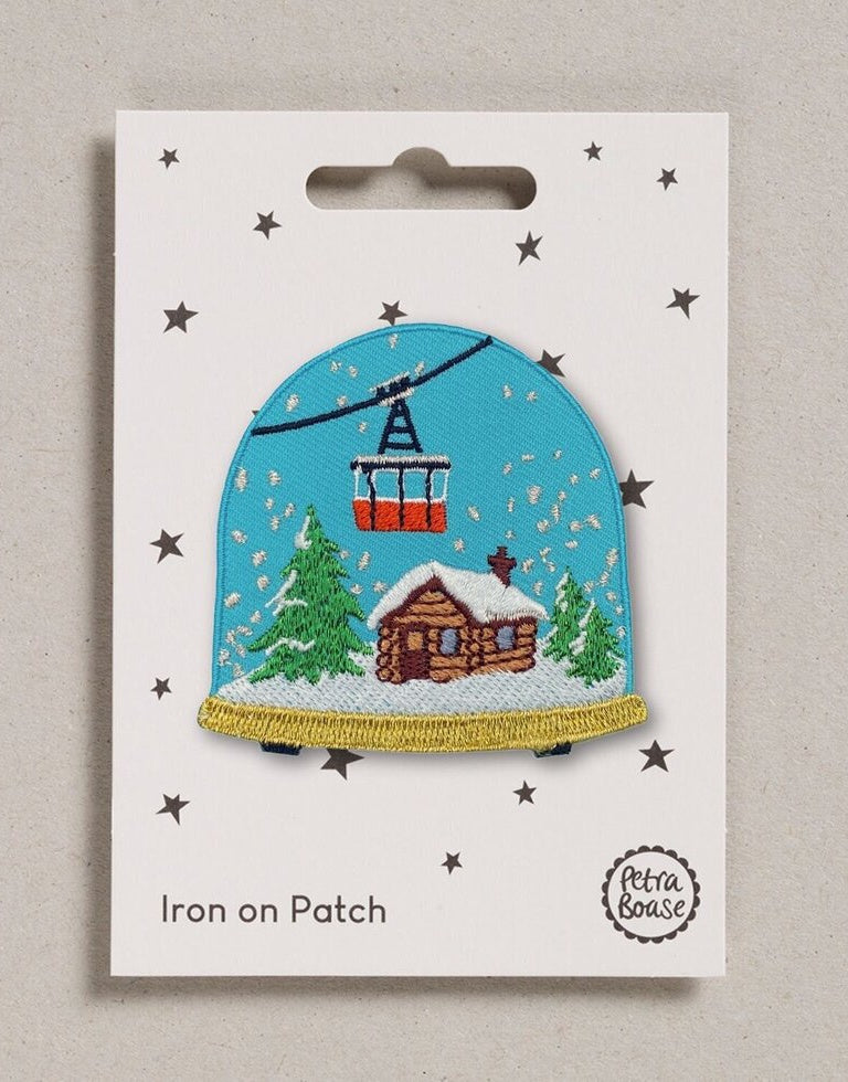 Snow Dome Iron on Patch, Petra Boase