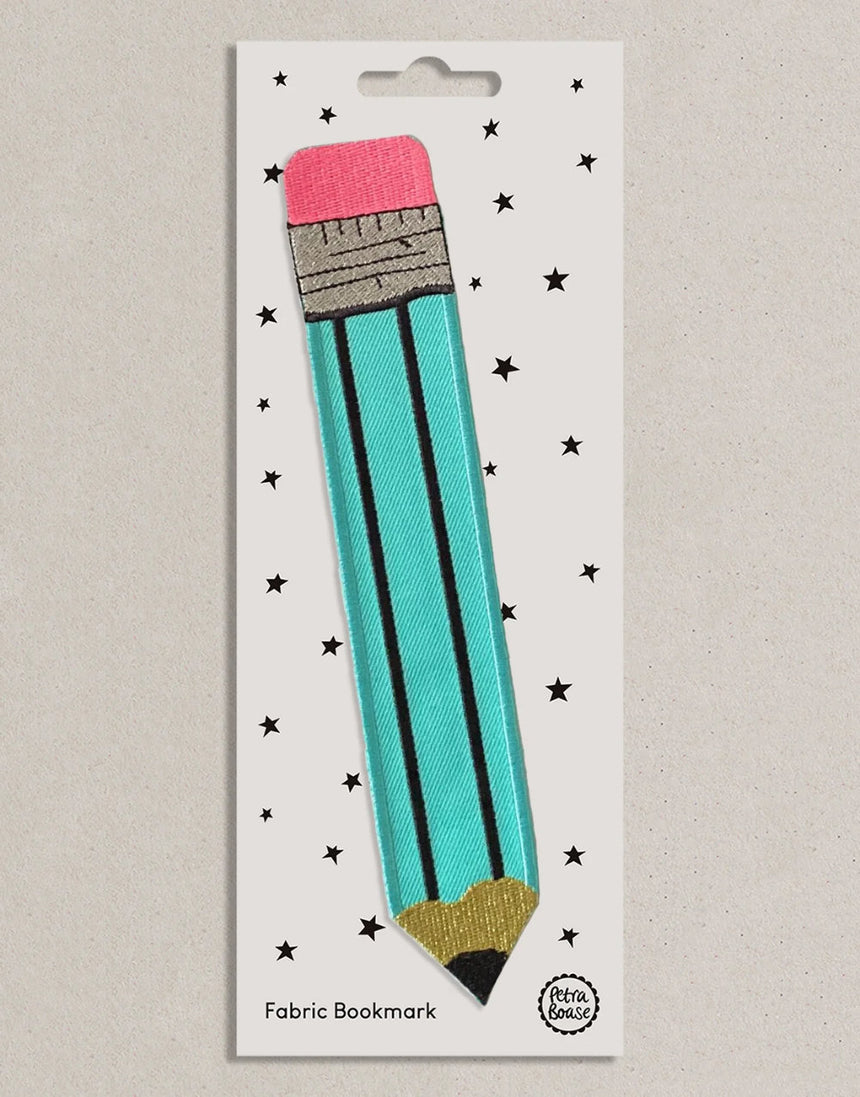 Aqua Pencil Bookmark, Petra Boase