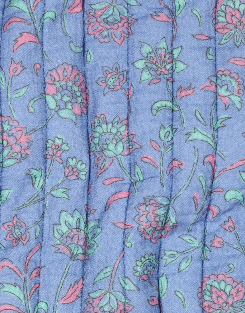Amaya Garden Quilted Double Gauze 2-Sided Fabric
