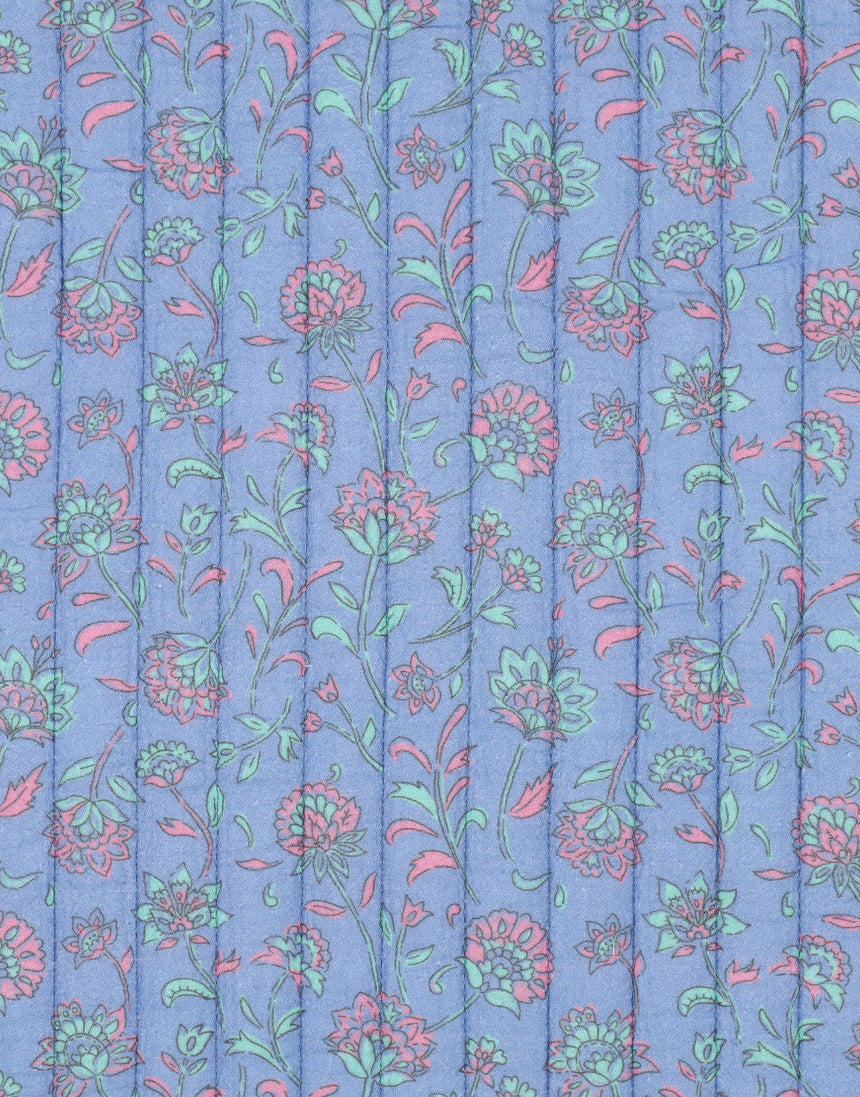 Amaya Garden Quilted Double Gauze 2-Sided Fabric