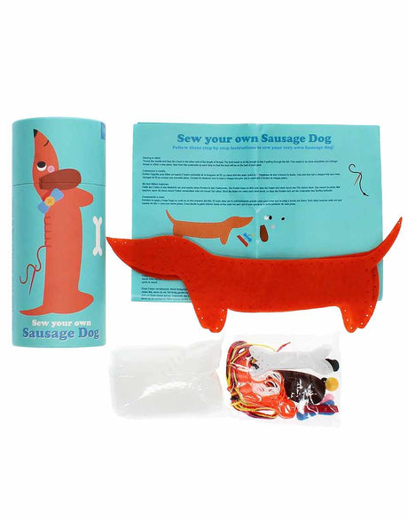 Sew Your Own Sausage Dog First Sewing Kit