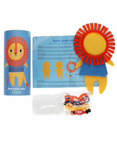 Sew Your Own Lion First Sewing Kit