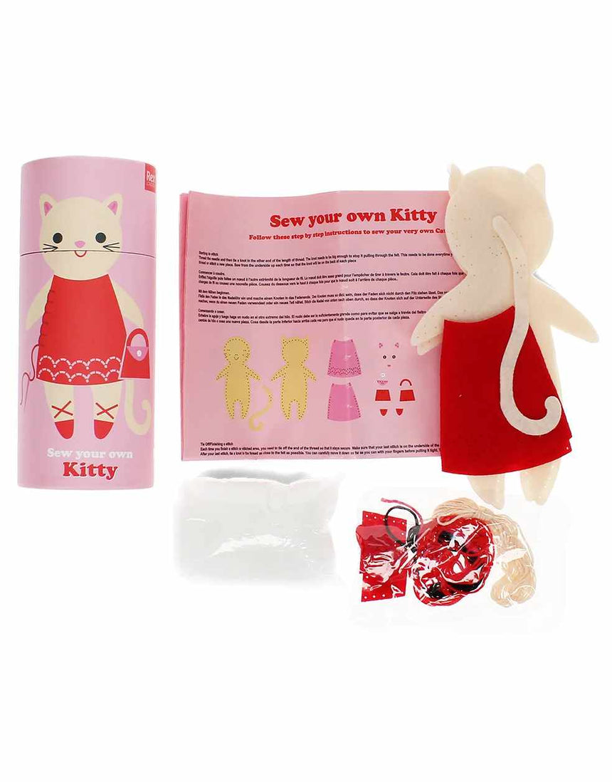 Sew Your Own Kitty Cat First Sewing Kit