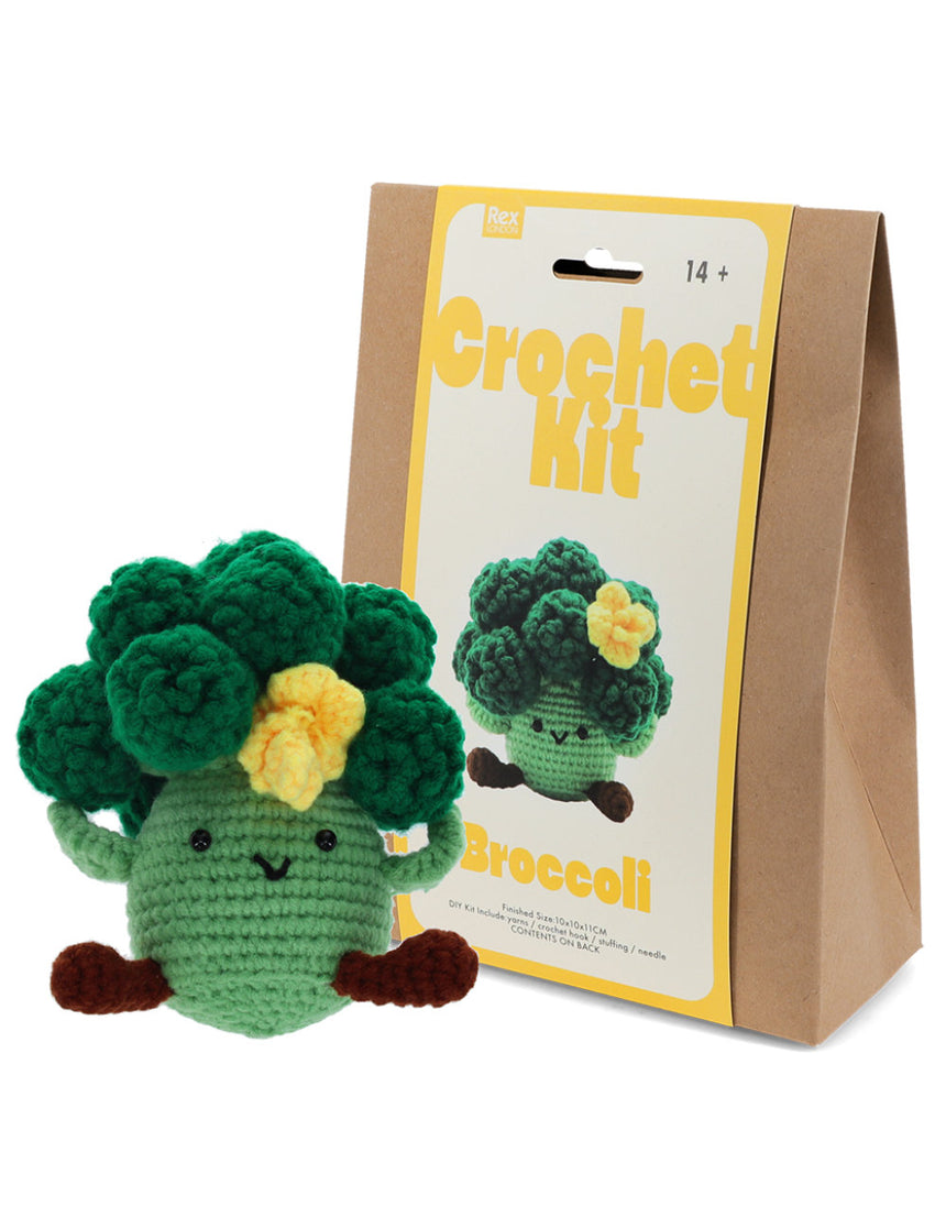 Broccoli Intermediate Crochet Kit