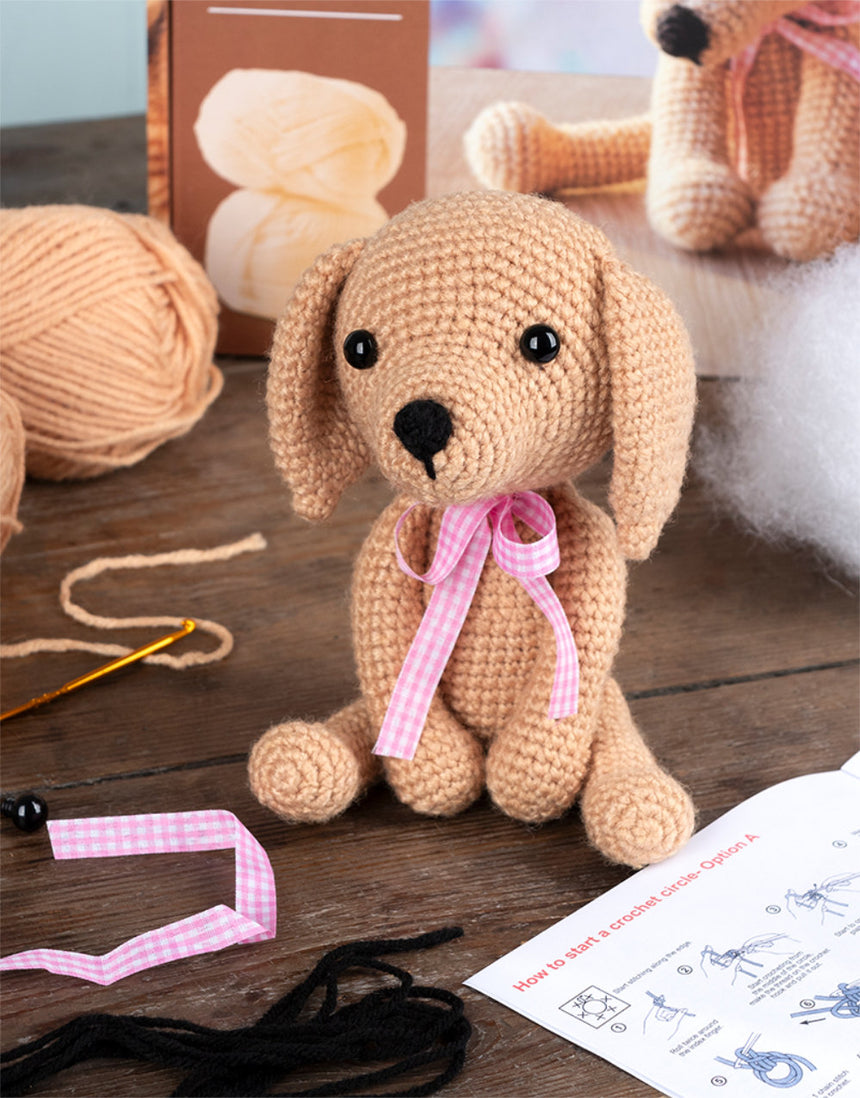 Puppy Crochet Kit