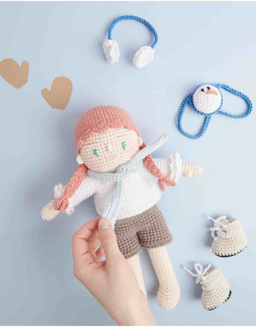 Holiday Girlfriends Ricorumi Crochet Dollies Kit