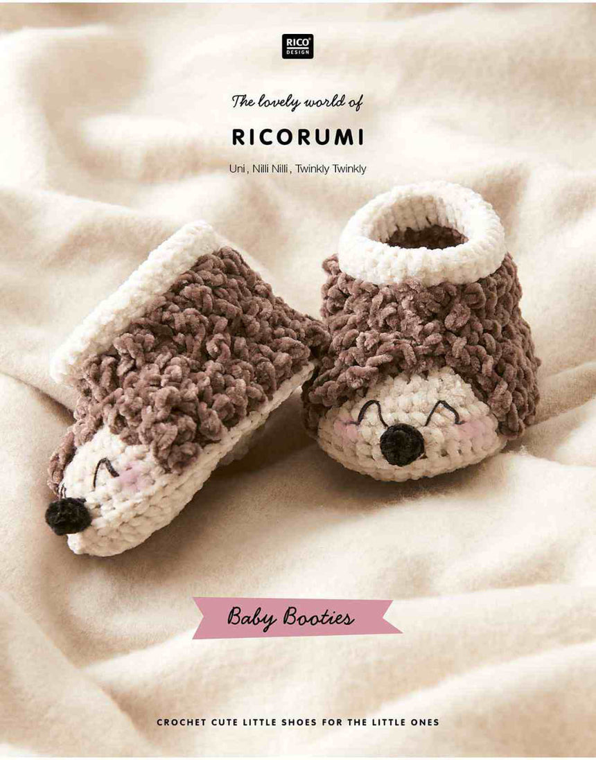 Baby Booties Ricorumi Pattern Book, Rico Design