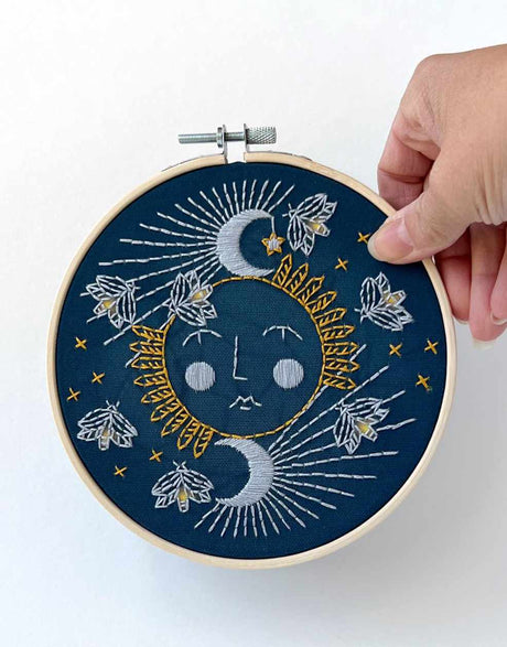 Moonglow Embroidery Kit, Rikrack