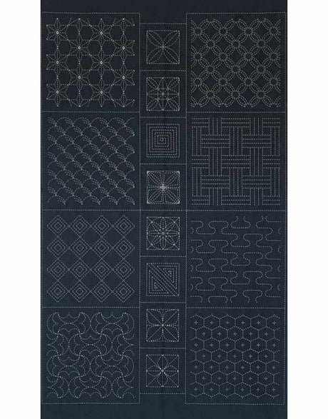 Large Traditional Sashiko Panel, Susan Briscoe