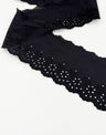 Scalloped Flowers Broderie Anglaise Wide Lace Trim, 95mm