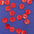 Not Specified Buttons 15mm / Red Coloured Mother of Pearl Shell Buttons, 15mm 15476