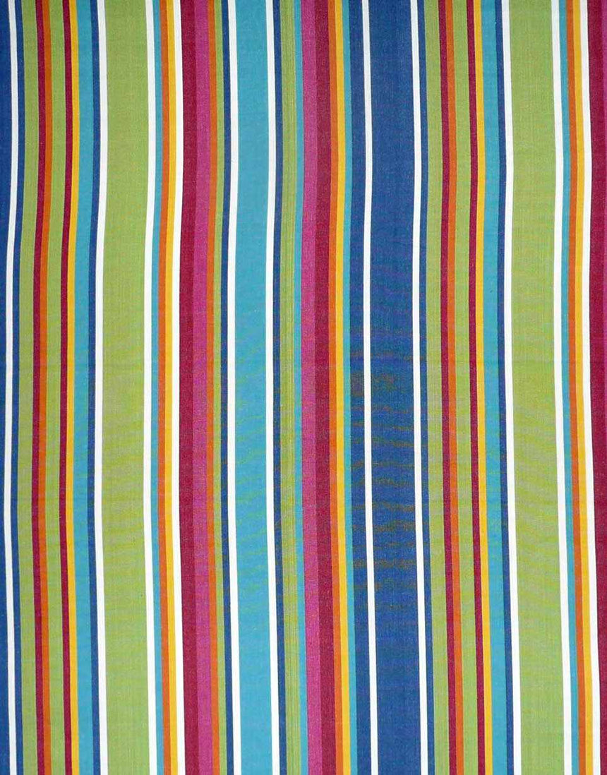 Climbing, Yarn Dyed Cotton Canvas Striped Fabric