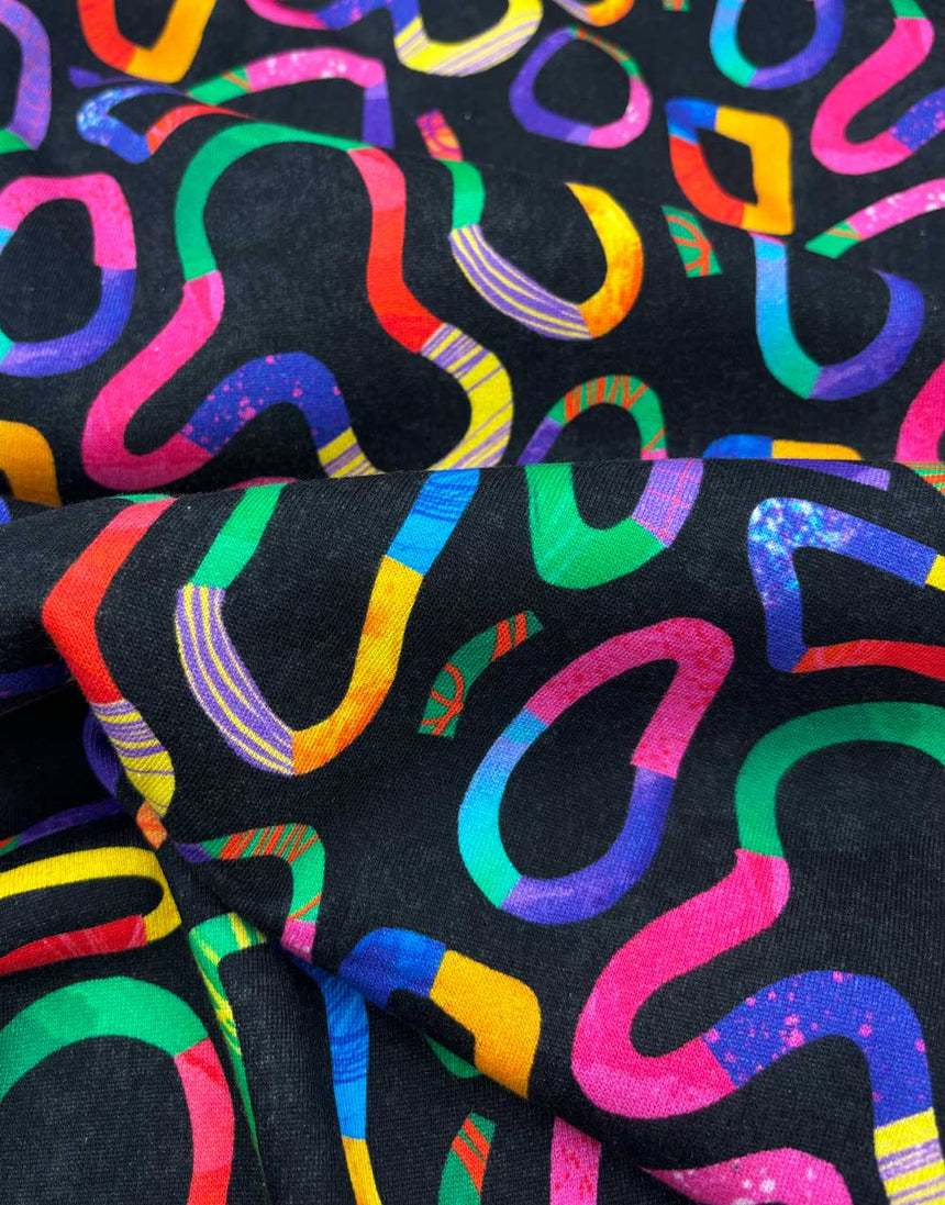 Magic Rings Sweatshirt Jersey Fabric