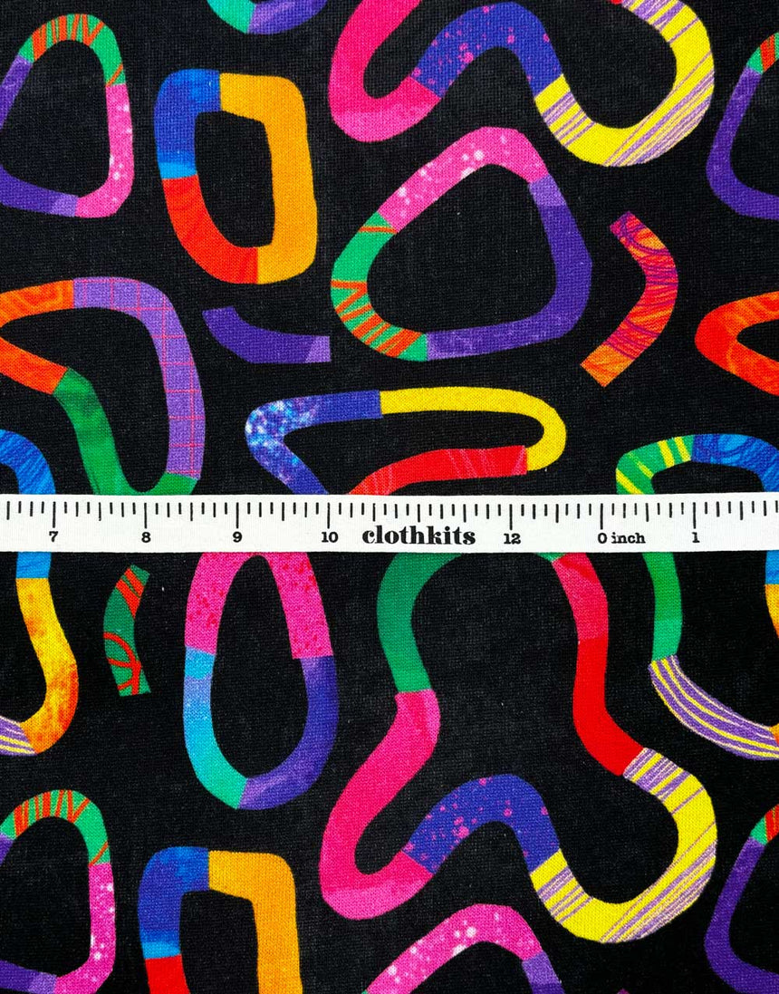 Magic Rings Sweatshirt Jersey Fabric