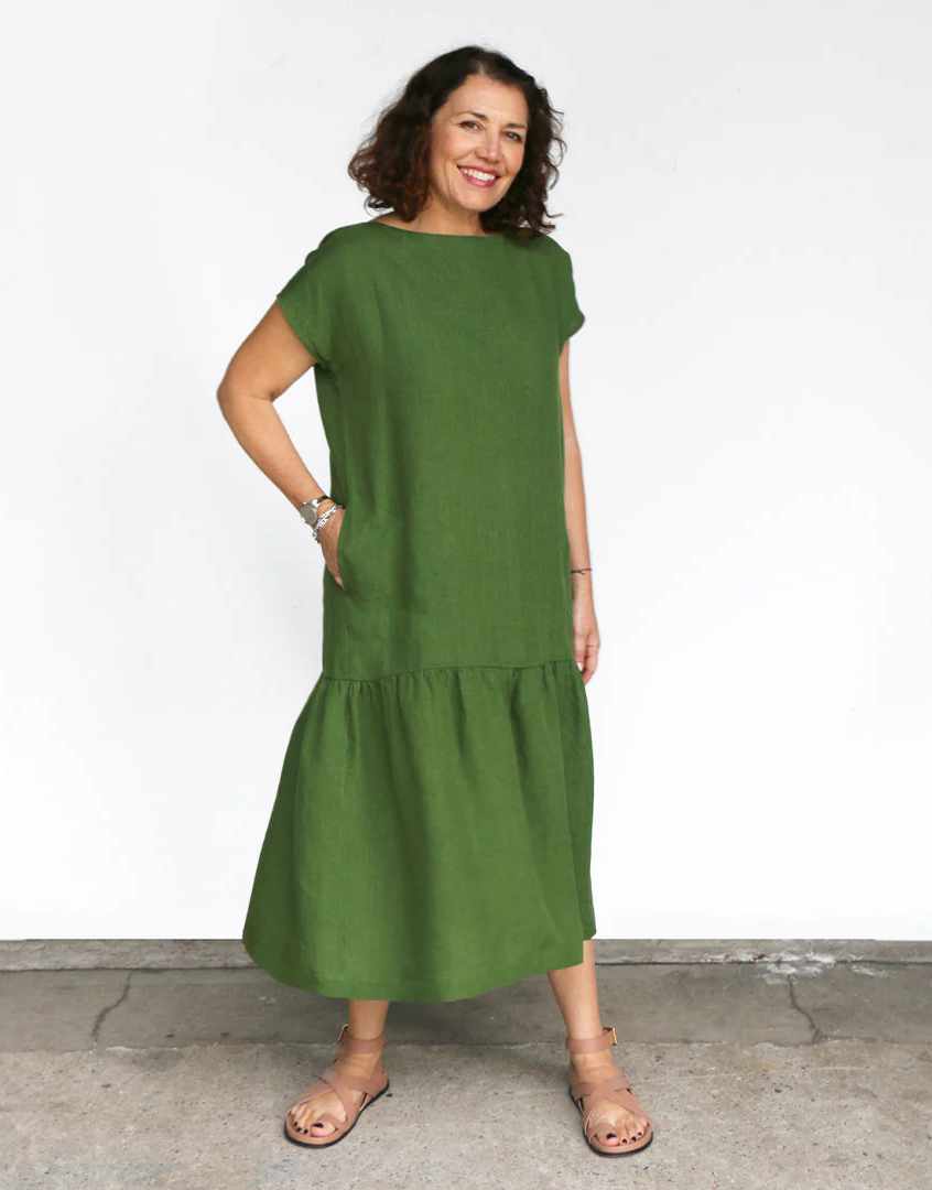 Mattea Dress & Top Sewing Pattern, Tessuti