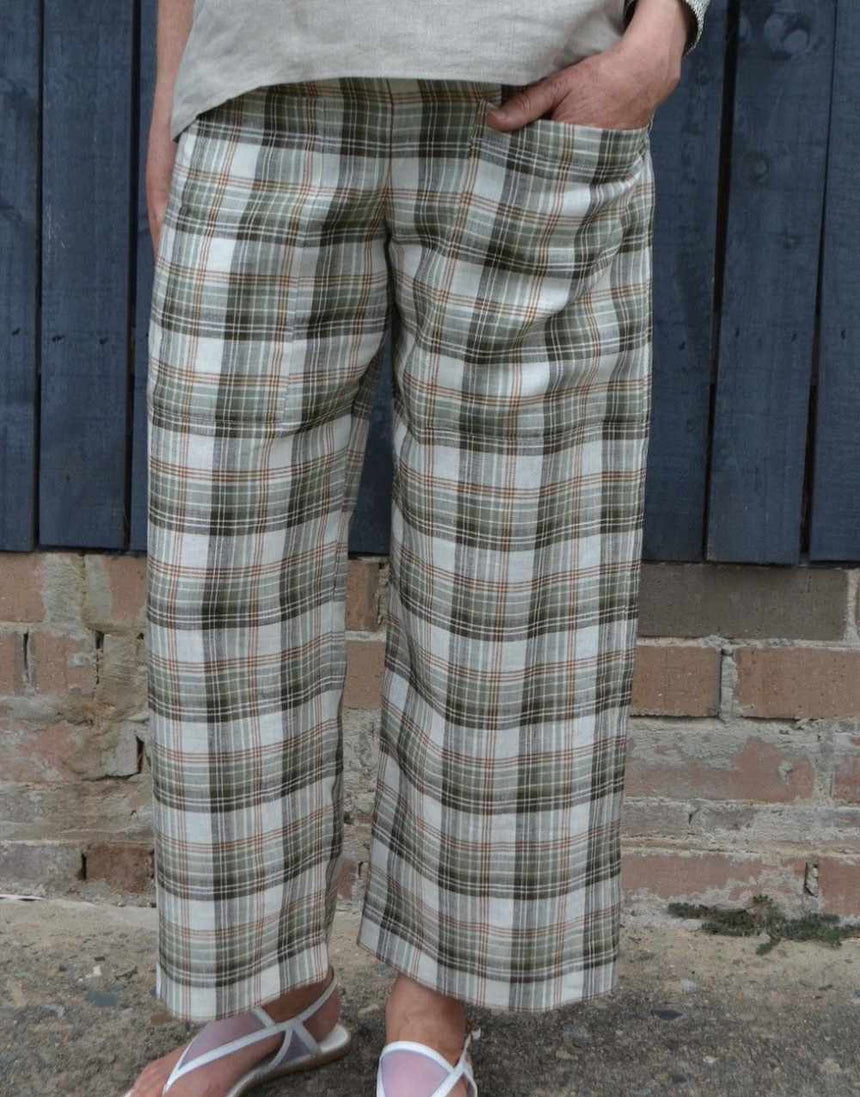 Robbie Trousers Sewing Pattern, Tessuti