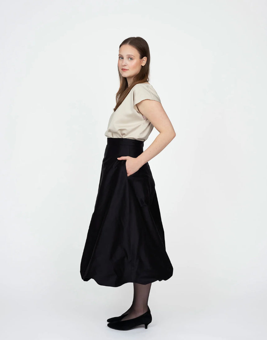 Balloon Skirt Sewing Pattern, The Assembly Line