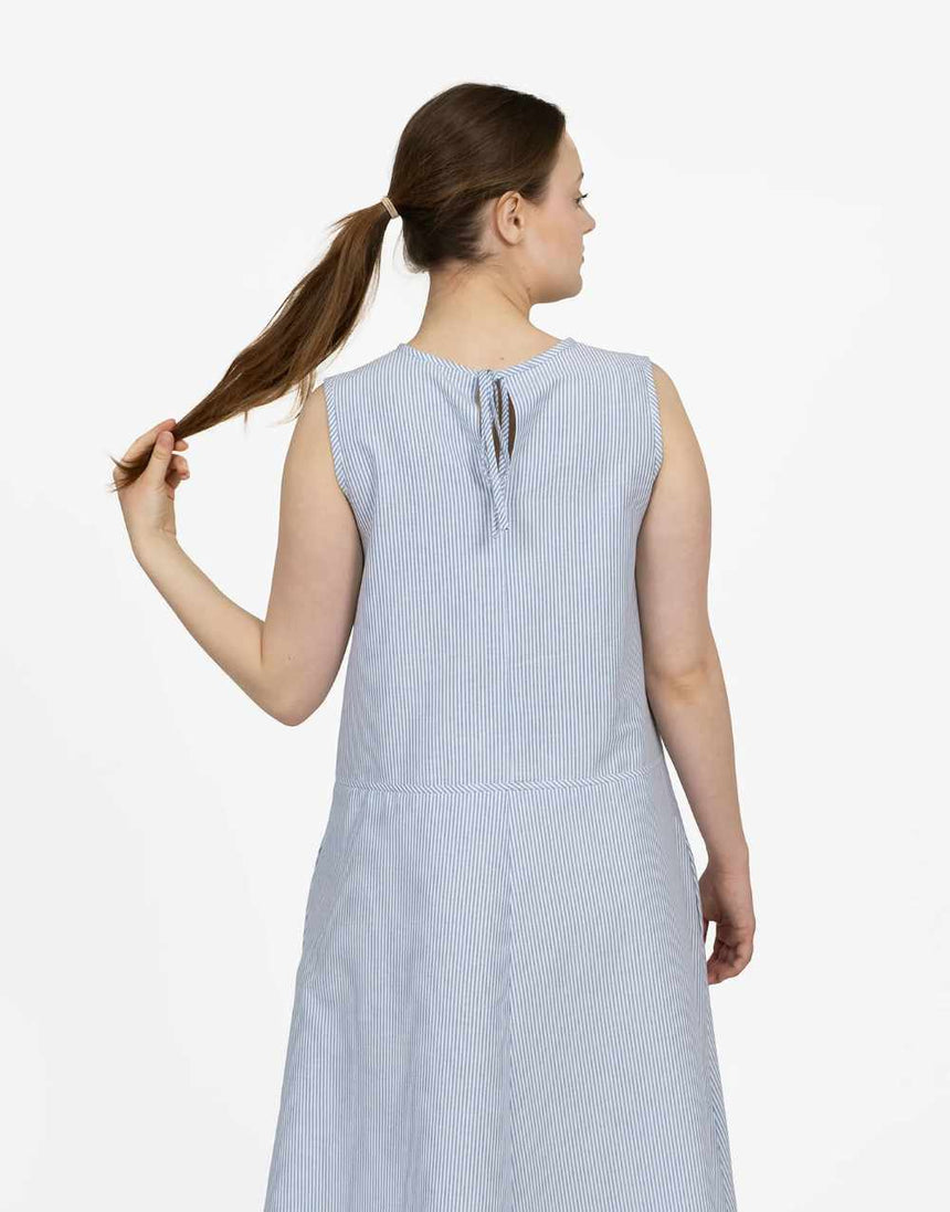 Drop-Waist Dress Sewing Pattern, The Assembly Line