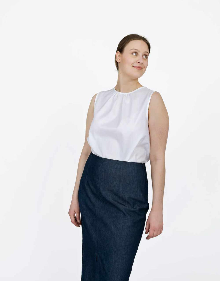 Drop-Waist Dress Sewing Pattern, The Assembly Line