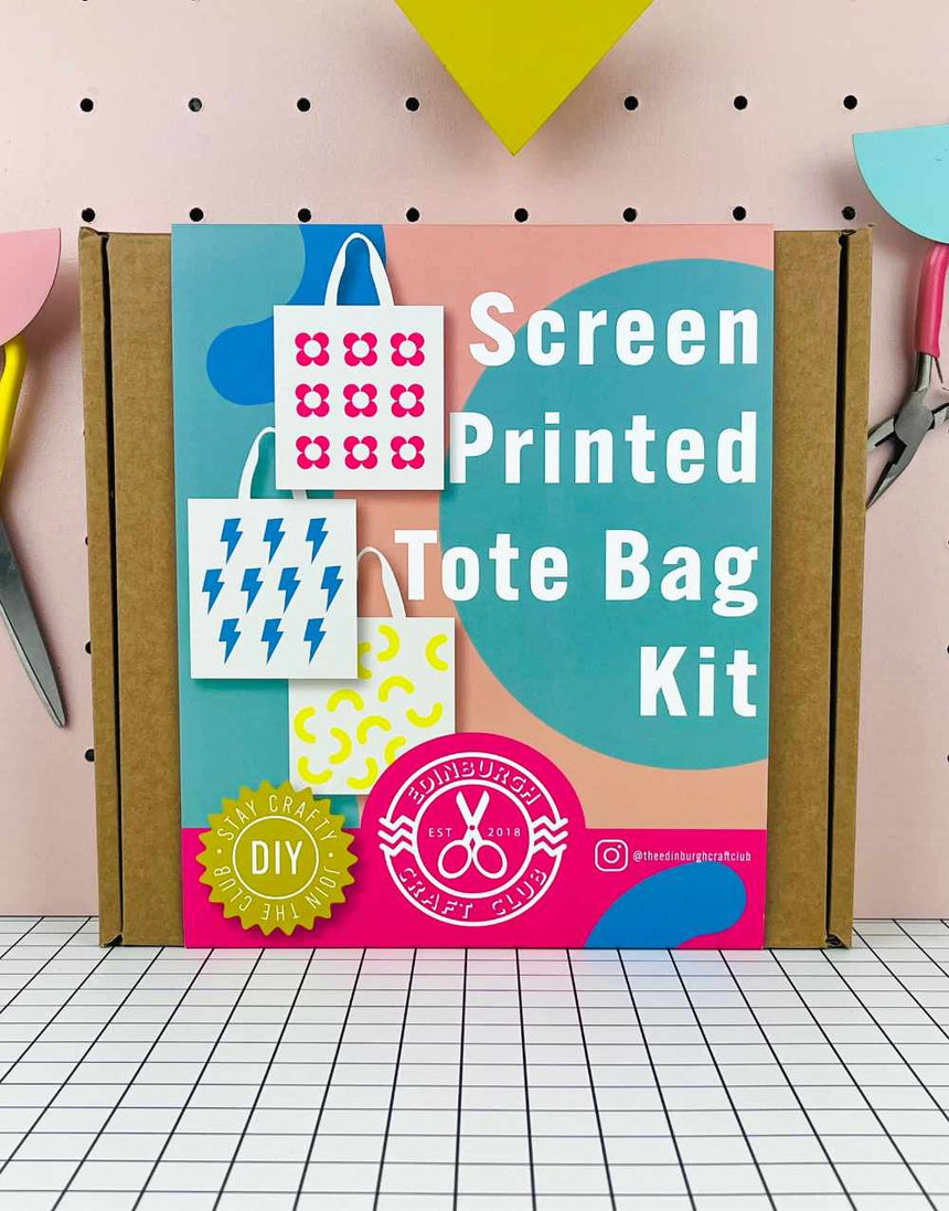 Screen Printed Tote Bag Kit