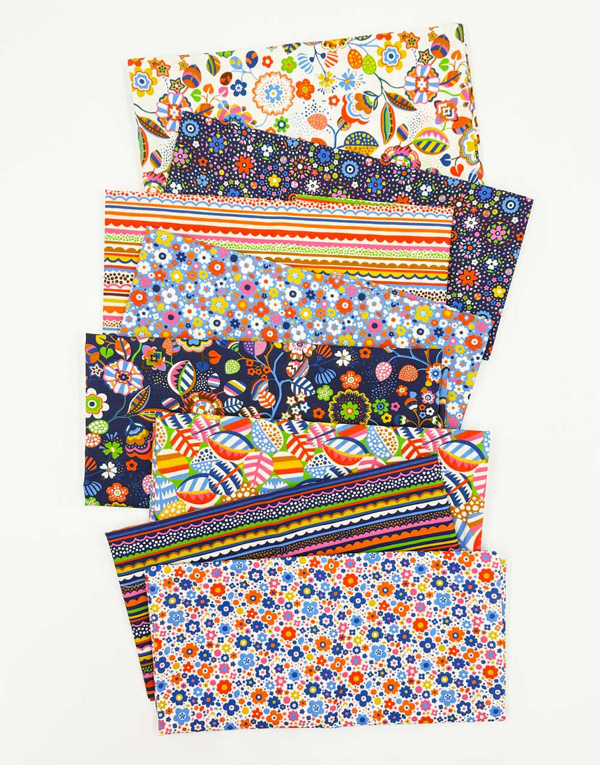 Primavera Fat Quarter Bundle (8 Prints) by Sholto Drumlanrig for Thread & Ink Studio