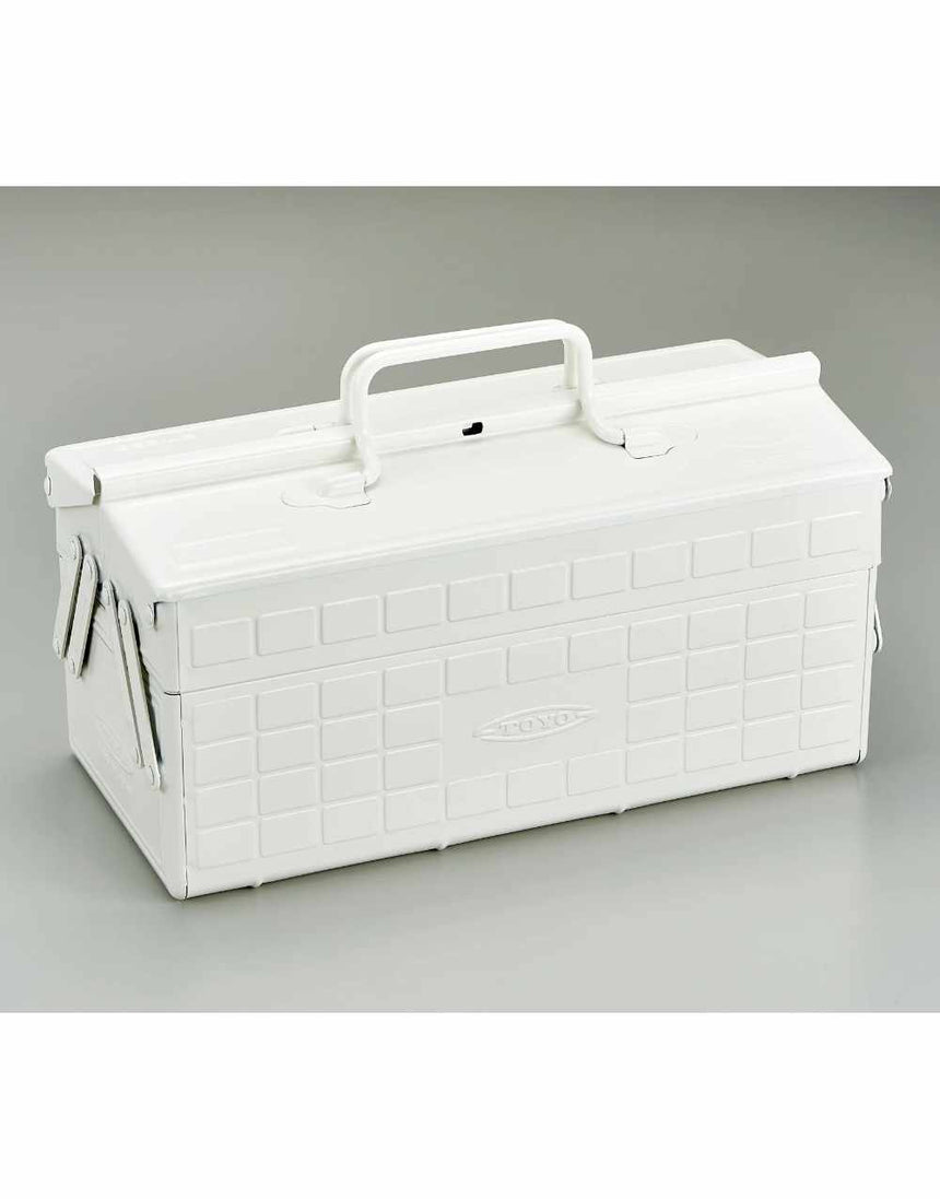 White TOYO Cantilever Toolbox ST-350