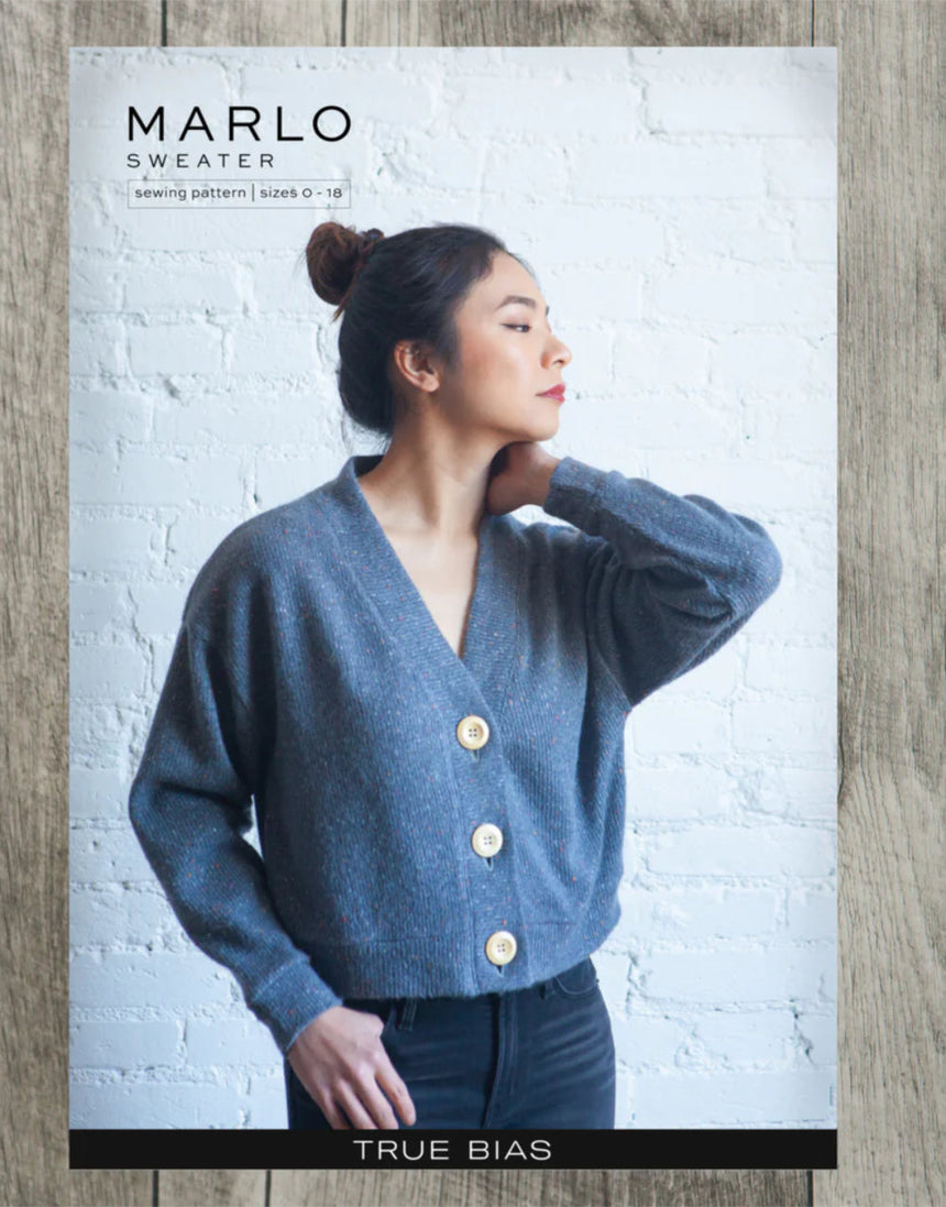 Marlo Sweater Sewing Pattern, True Bias