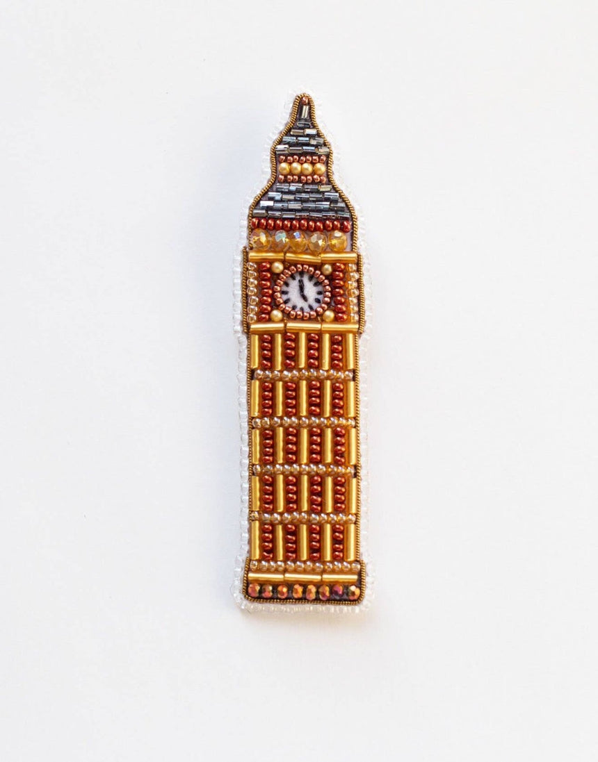 Big Ben Beaded Embroidery Brooch/Hanging Decoration Kit