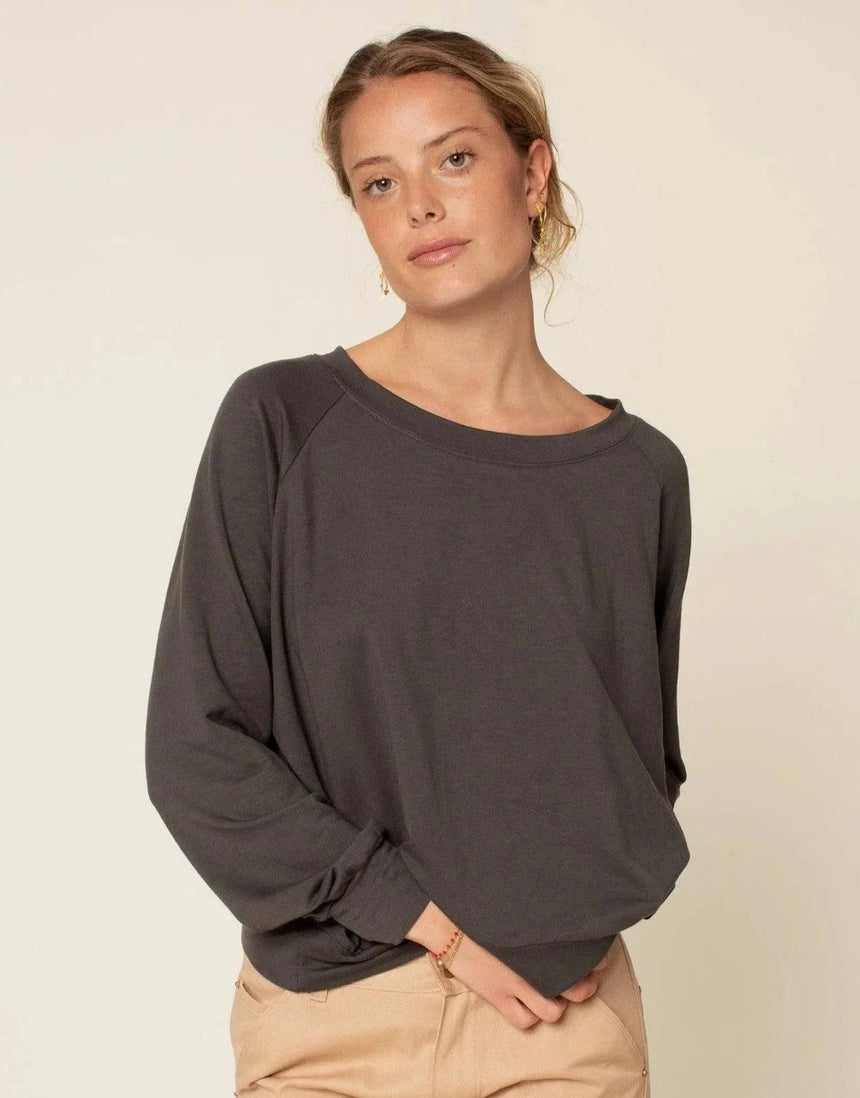 Bloom Boxy Raglan Sweatshirt Complete Dressmaking Kit, Wardrobe by Me