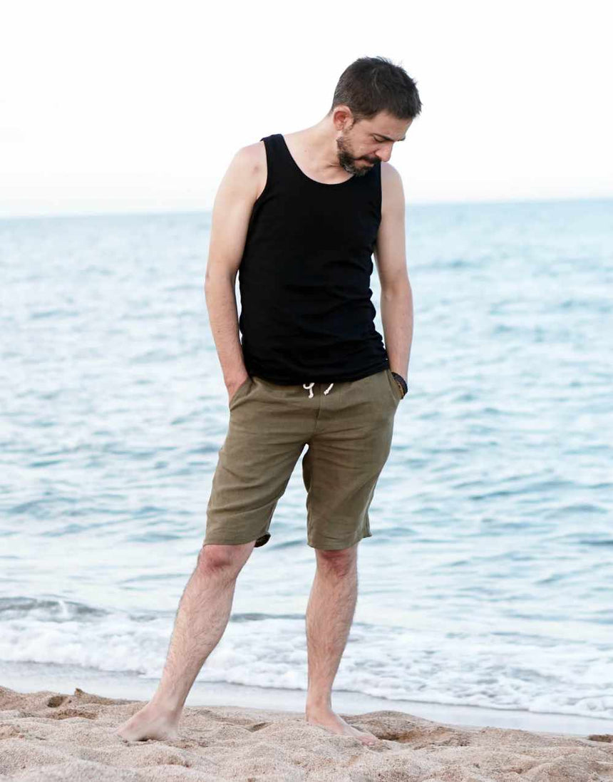 Summer Pants Men's Sewing Pattern, Wardrobe by Me