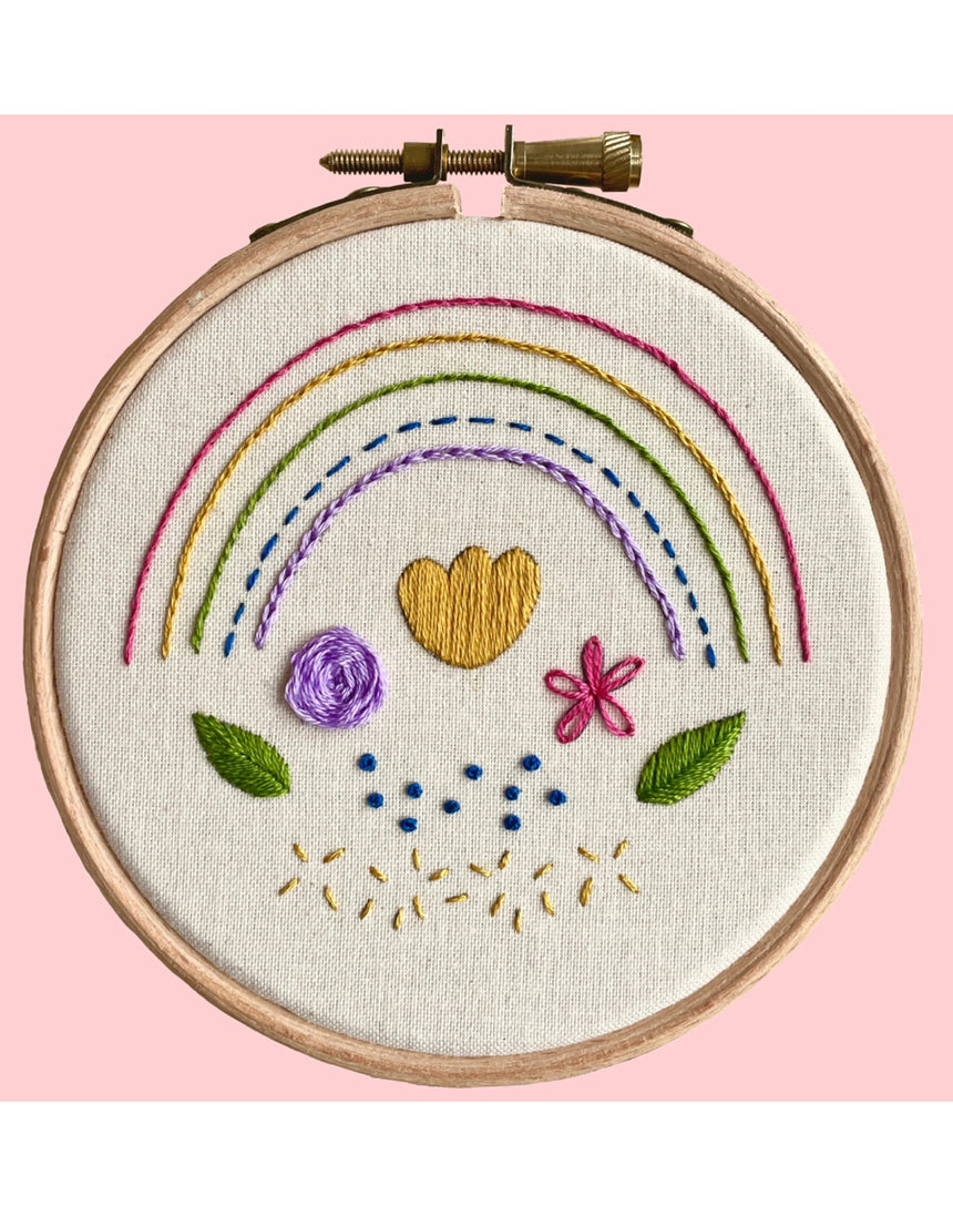 Sampler Embroidery Kit, Wimperis Embroidery