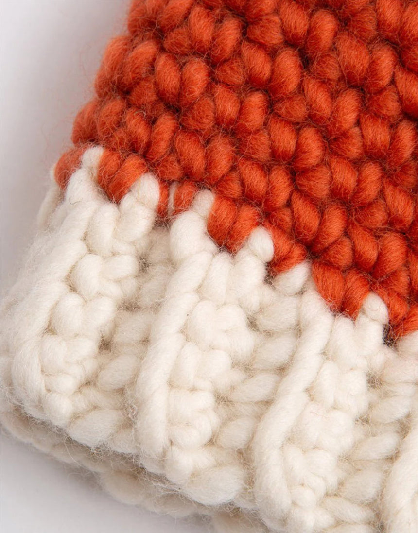 Child Fox Hat Crochet Kit, Wool Couture