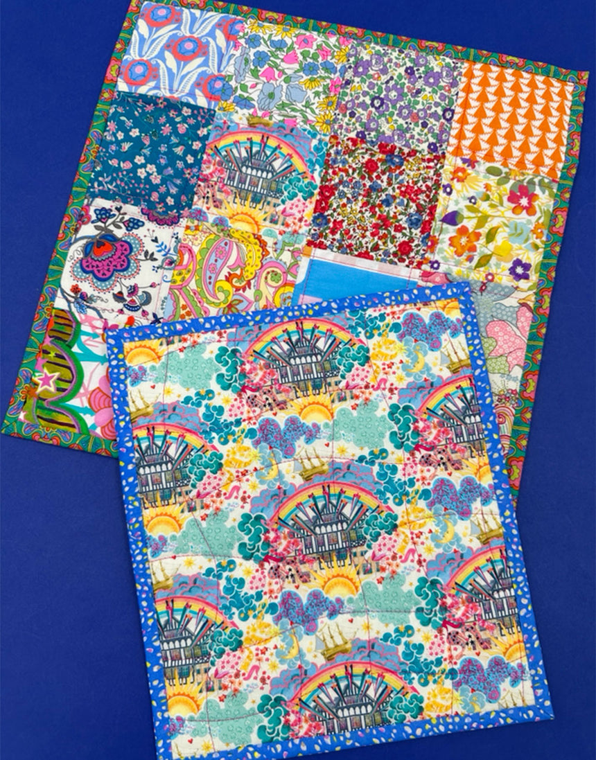 Liberty Quilted Pouch Workshop with Sewing Tracy | Chichester Sewing Course