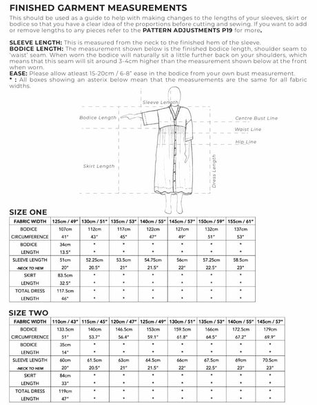 Birgitta Helmersson Dresses Gather Dress Zero Waste Sewing Pattern PDF, Birgitta Helmersson 15119