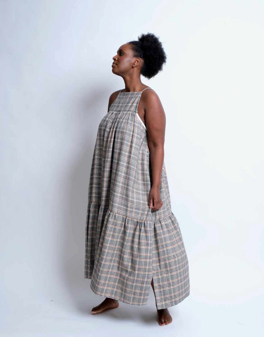 Birgitta Helmersson Dresses Tier Dress Zero Waste Sewing Pattern PDF, Birgitta Helmersson 15114