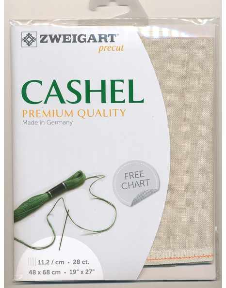 Precut 28ct Cashel Linen for Embroidery & Needlepoint