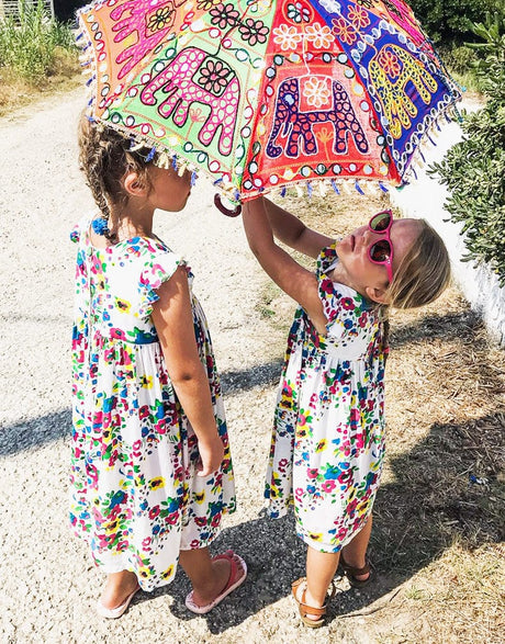 Made by Rae Children's Clothing Geranium Girl's Dress Small (1yr - 5yr), Made by Rae Sewing Pattern 702082345115 702082345115