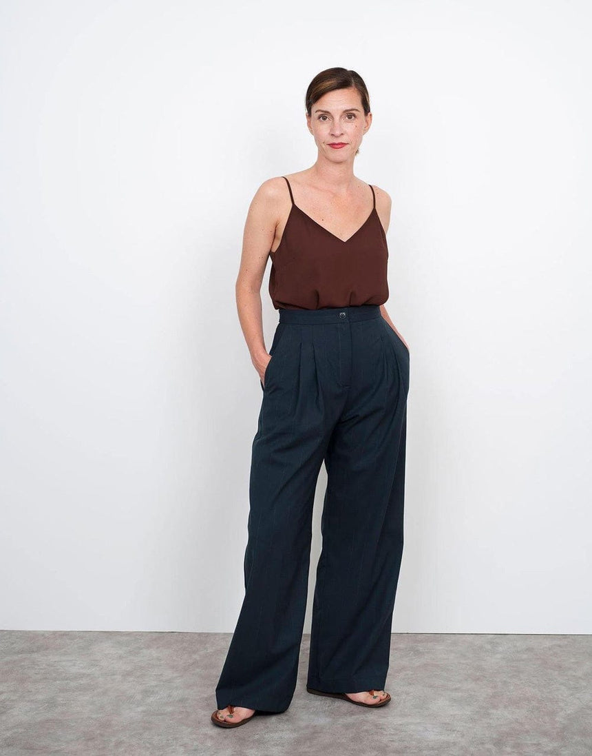 The Assembly Line Trousers & Shorts High-Waisted Trousers Sewing Pattern, The Assembly Line